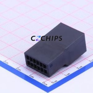 1-1318115-6 Housing (Wire-to-Board / Wire-to-Wire) P=2.5mm Connector 2x6P 2.5mm 2 6 - Product Image 2