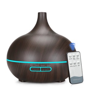 Difusor de Aroma para aromaterapia, humidificador de aceites esenciales, nebulizador de madera - Product Image 1