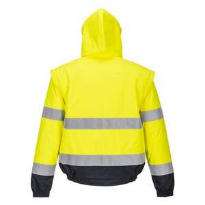 PORTWEST-Veste jaune 2-en-1 haute visibilité C468YERS-EAN 5036108249404 HI-VIS WORKWEAR - Product Image 2