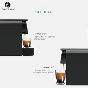 Hot Bán Ý Bơm Espresso Viên Nang Máy Pha Cà Phê 500Ml Có Thể Tháo Rời Hồ Chứa Nước 20 Bar Lập trình Điện Hộ Gia Đình - Product Image 4