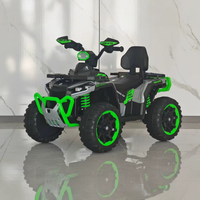 Voiture électrique tout-terrain pour enfants, modèle ATV, 12V, en plastique ABS, rechargeable par USB, avec 4 grandes roues en EVA – Vente chaude en usine