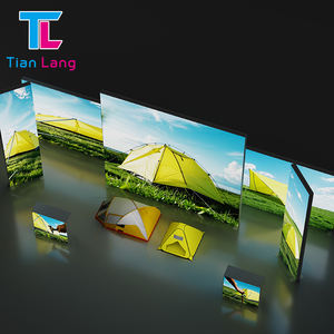 Free-standing SEG Fabric Lightbox for <b>Shopping</b> Mall Custom <b>LED</b> Backlit <b>Light</b> Box Trade Show Booth Display - Product Image 4