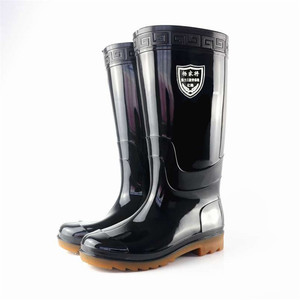 Bottes de pluie Yilong Yang Family Generals, bottes en caoutchouc imperméables de 39 cm pour hommes, résistantes à l'usure, antidérapantes, pour travaux de construction - Product Image 4