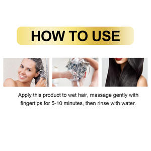 OEM etiqueta personal de larga duración Castaño marrón rápido negro puro aceite de coco natural champú para teñir el cabello para mujeres y hombres - Product Image 6