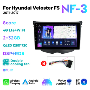 Navifly NF mới nhất Android Car <span class=keywords><strong>Video</strong></span> <span class=keywords><strong>player</strong></span> 360 toàn cảnh cho Hyundai Veloster FS 2011 2017 hỗ trợ đầy đủ <span class=keywords><strong>AV</strong></span> đầu ra Android tự động - Product Image 4