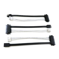 Cable de Alimentación SATA Tipo Crimpado YZlink, Solución de Cable de Datos para Unidad Óptica SATA, Fabricante