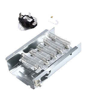 גוף חימום צינורי פתוח מפלדת אל-חלד איכותית 279838 למייבשי כביסה של וירפול וקנמור - Product Image 3