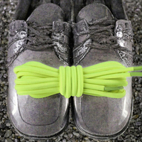 Lacets de chaussures en polyester ronds élastiques décontractés GON22