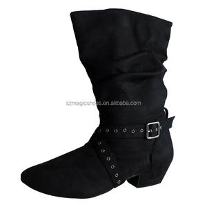 <span class=keywords><strong>Botas</strong></span> de Baile Personalizadas con Tacón en 28 Colores, <span class=keywords><strong>Botas</strong></span> de Baile Latino con Suela de Gamuza, <span class=keywords><strong>Botas</strong></span> de Baile Country - Product Image 4