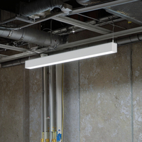 Nouveau design, haute qualité, barre lumineuse LED linéaire / Certifiée DLC, 5000K, 70W, 4 pieds, 8 pieds, tube lumineux intégré, IP20, garantie 5 ans