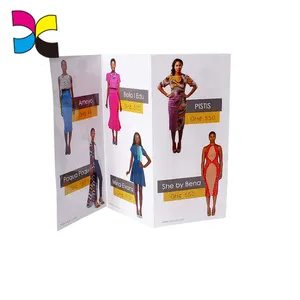 Two Sides Full Color Printing Custom Z-fold Booklets