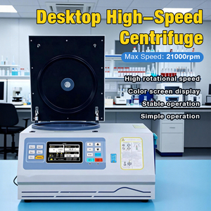 <span class=keywords><strong>Centrifugeuse</strong></span> de laboratoire à grande vitesse de 21 000 tr/min, <span class=keywords><strong>centrifugeuse</strong></span> de bureau à grande vitesse, <span class=keywords><strong>centrifugeuse</strong></span> portable 4*750 ml, vente en gros d'usine - Product Image 2