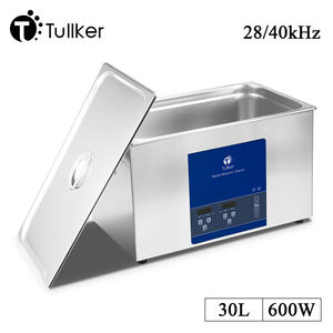 30L 15L 10L Tullker ultrasonik banyo 3L 2L PCB vinil kayıt araba parçaları baskı kafası diş gözlük takı ultrasonik temizleyici - Product Image 2