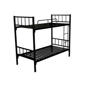 Iron Steel <b>Bunk</b> <b>Bed</b>, Classic Furniture Bedroom Deck <b>Bed</b> Set, Bedroom Furniture Supplier <b>Double</b> Layer <b>Bed</b> Metal <b>Bunk</b> <b>Bed</b> - Product Image 1