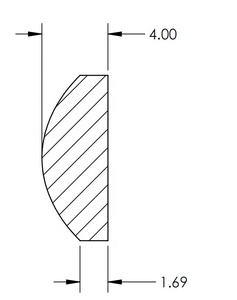 चीन ऑप्टिकल लेंस कस्टम ऑप्टिकल एस्फेरिकल लेंस का निर्माण करता है - Product Image 1