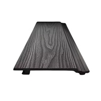 Panneau de plafond et panneau mural en WPC imperméable antidérapant pour extérieur, revêtement mural en PVC imitation bois, façade en bois d'érable, forme carrée