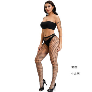 <span class=keywords><strong>Calze</strong></span> a Rete Senza Cavallo su Quattro Lati, Sexy Mini Fori, Collant in Nylon, <span class=keywords><strong>Calze</strong></span> a Rete Trasparenti, Lingerie - Product Image 3