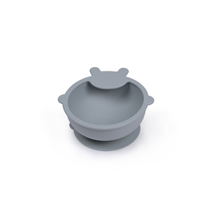 Juego de Platos y Cucharas de Silicona Personalizados CE CPC, Vajilla de Silicona No Tóxica Libre de BPA, Plato de Alimentación para Bebés y Niños Pequeños - Product Image 3