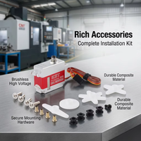 Moteur Servo DC Brushless KST BLS505 Programmable à Démarrage Progressif 7kg.cm 8.4V pour Structures d'Essai Personnalisées