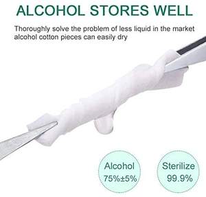 Almohadilla personalizada de fabricación, productos de cuidado de <span class=keywords><strong>heridas</strong></span> esterilizados, etílico 75%, para Kit de primeros auxilios e instalaciones médicas - Product Image 3