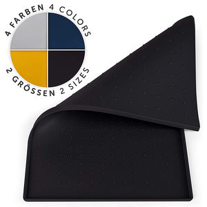 الكلب سيليكون تحديد الموقع وعاء قطة حصيرة تغذية حيوانات أليفة طبق الطعام مصاصة عدم الانزلاق سيليكون 40x60CM - Product Image 4