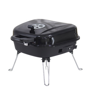 Folding Leg <b>Barbecue</b> Grill Portable Outdoor <b>Small</b> Charcoal Tabletop Hamburger Grill - Product Image 2