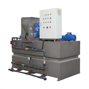 Poudre automatique de produits chimiques de floculant de coagulants de pac pam dosant l'alimentation préparant la capacité de machine 500 ~ 6000 L/h