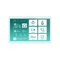 Smart Home Matter Thread Wifi 8/10.1 pulgadas Montaje en pared Android Display Relay Rs232 Rj45 Dispositivo de automatización Control Tablet Panel