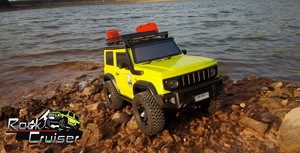 Rgt 136100v3 không thấm nước quy mô 1/10 Crawler RC xe tải đồ chơi Wi-Fi kiểm soát 4x4 Rock Cruiser 1080P FHD sẵn sàng để đi trong nhà-ngoài trời - Product Image 5