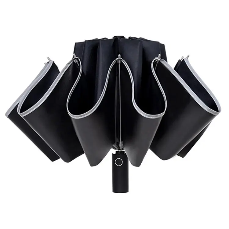 Reverse Dames Winddicht Commerciële Paraplu Automatische Auto Reverse Fold Paraplu Voor Supermarkt