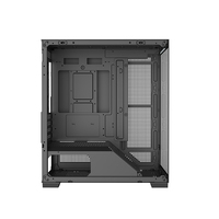 Nouvelle Arrivée 2026 Boîtier PC Panoramique pour Aquarium M-ATX, Boîtier d'Ordinateur de Jeu Prenant en Charge le Refroidissement Liquide 240mm et la Carte Graphique 350mm