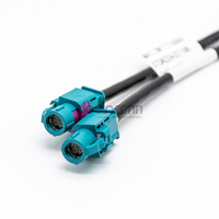 Cable de Alta Velocidad de Datos HSD de 4 Pines, Hembra a Hembra, Código Z, para Cámara LVDS Automotriz