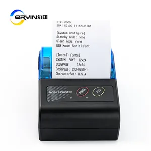 Mini imprimante thermique de papier de Pos de dispositif d'USB de reçu portatif pour l'imprimante thermique d'Android IOS et de Windows 58mm