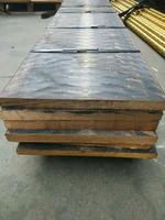 Plaque de bronze étamé laminée à chaud CuSn12NI2-C CC484K, commande minimum d'une tonne, services de soudage, pliage et découpe, prix abordable