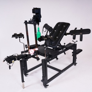 Meubles érotiques : Machine sexuelle automatique avec godemiché et godet de masturbation pour hommes et femmes, Chaise de bondage pour orgasme forcé, pour couple adulte - Product Image 1
