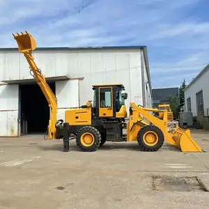 Giá rẻ xây dựng mini loader sử dụng thiết bị backhoe loader để bán với backhoe