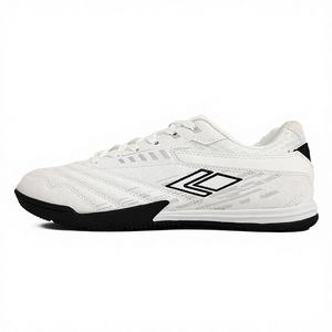 SAIFEINU China Football Soccer <b>Shoes</b> Spring Summer Autumn Genuine Leather Upper Rubber Outsole Black Turf Indoor Futsal <b>Shoes</b> - Product Image 4