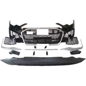 Parachoques delantero de coche Facelift PP Kit de carrocería delantera Parachoques delantero para <span class=keywords><strong>Audi</strong></span> A6 RS6 <span class=keywords><strong>R6</strong></span> C8 2019-2021 - Product Image 1