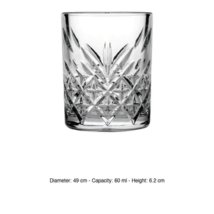 Verre à liqueur Timeless Shot 6,2 cl Pasabahce H 6,2 cm Ø 4,9 cm - Product Image 3