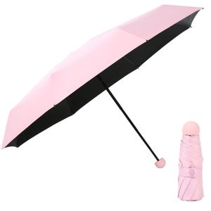 Paraguas de Bolsillo UV Mini de Alta Calidad para Exteriores, Manual, Retráctil, de Doble Uso, para Sol - Product Image 4