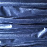 Tissu en velours 100% polyester, serviette en velours bleu personnalisée, velours hollandais, tissu d'ameublement, rideau, canapé, tissu hollandais