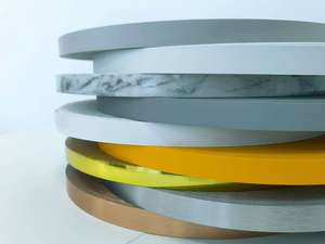 Borda De Grãos De Madeira Para Aparar Portas De Madeira Regulares ABS/ PVC De Alta Qualidade Ecológico Proteger Guarnição De Afiação De Móveis - Product Image 2