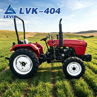 Tracteur à roues LEVIK avec certifications CE EPA EuroV ISO, couple élevé et direction hydraulique complète