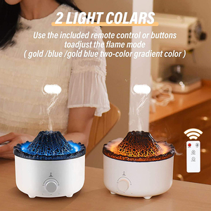 Hxtc88 7 màu sắc hẹn giờ sứa mát sương phun núi lửa ngọn lửa dung nham nứt Vụ Nổ hương liệu tinh dầu ít hương thơm khuếch tán - Product Image 2