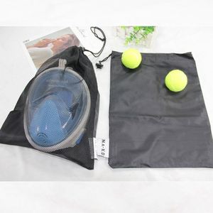 Customized Polyester <b>Table</b> <b>Tennis</b> and Golf Ball Storage Net Bag Lady Fashion Style Drawstring Bag SHENGYI Brand Model LP-0228 - Product Image 1