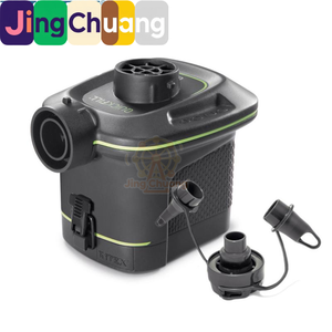 Pompe à air à piles sèches en plastique Jingchuang <span class=keywords><strong>pour</strong></span> <span class=keywords><strong>matelas</strong></span> gonflable et <span class=keywords><strong>bateau</strong></span> avec aspiration d'air et recharge - Product Image 5