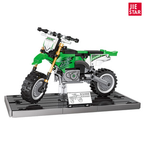 Jouet modèle de <span class=keywords><strong>moto</strong></span> en plastique ABS <span class=keywords><strong>à</strong></span> l'échelle 1:16 pour adultes Blocs de construction éducatifs (346 pièces) Base d'affichage-Jie - Product Image 4