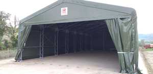 เต้นท์เหล็กชุบสังกะสีได้มาตรฐานแบรนด์อิตาลีปรับแต่งได้พร้อมตาข่ายกันน้ำได้สำหรับจัดเก็บ - Product Image 2