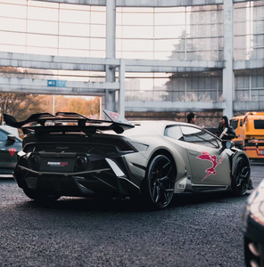 Pare-chocs avant et arrière, capot moteur, aileron arrière style IMP, vente directe d'usine pour <span class=keywords><strong>Huracan</strong></span> LP580/610/EVO - Product Image 5