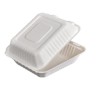 Hộp Thực Phẩm Container Ăn Trưa Dùng Một Lần Cho Giấy Tùy Chỉnh Sushi Phân Hủy Sinh Học Bao Bì Container Lấy Đi Để Đi Hộp Nhà Hàng